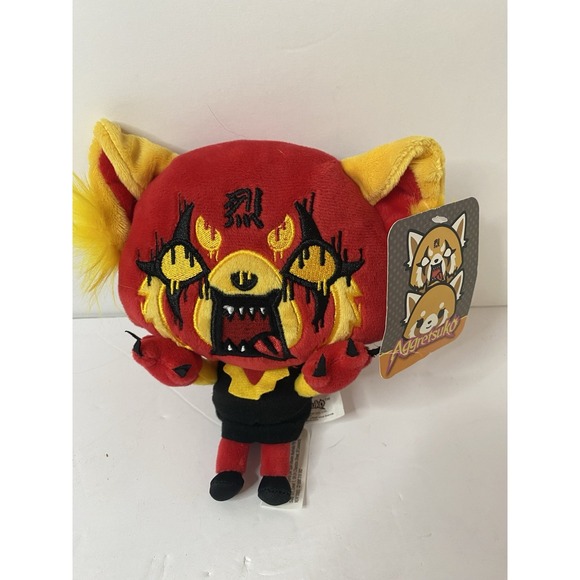 Gund Other - 2020 AGGRETSUKO Red‎ Rage Plush #6056084 Sanrio Gund Stuffed 7"